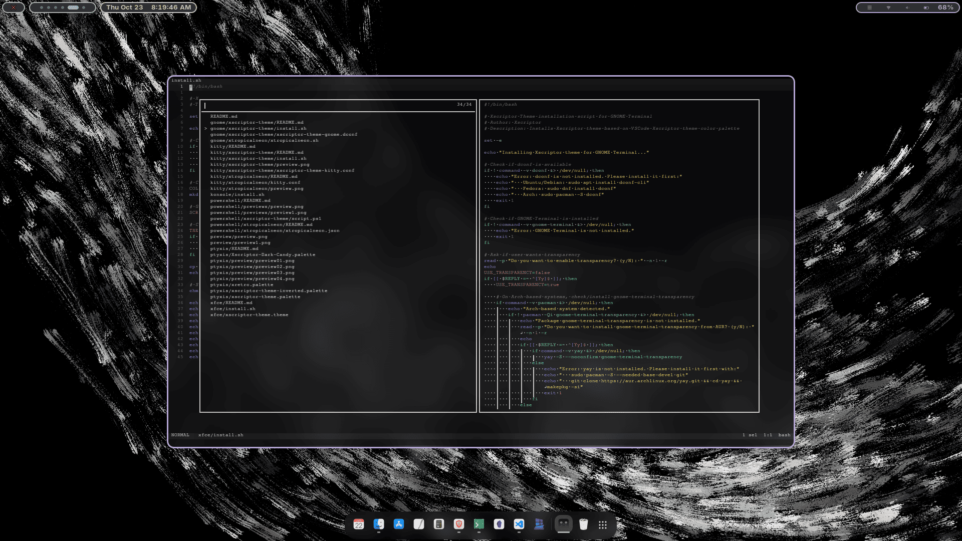 Main helix view with x candypop theme
