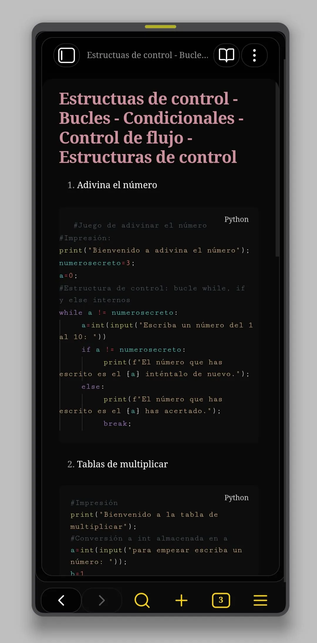 Obsidian Xscriptor Mobile Theme Dark Mode 2