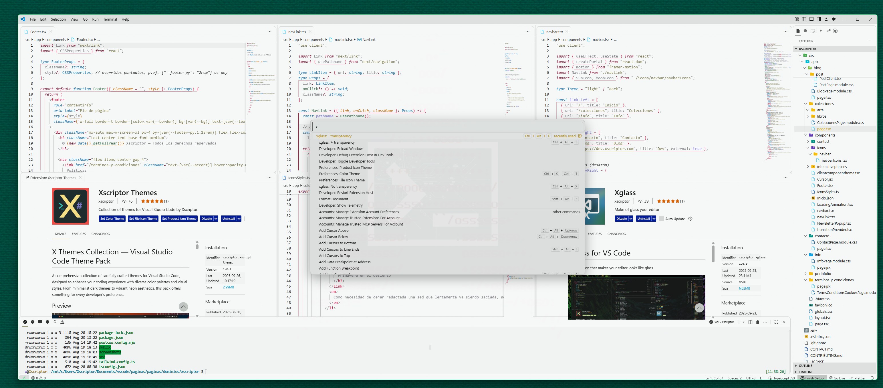 X Inverted Greyscale for Vscode